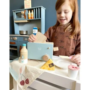 Small Foot Cuisines, Dinettes Et Marchandes>Grille-Pain en Bois Enfant Mon Petit Déjeuner Tartine