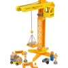 Small Foot Véhicules Et Garages>Grue de Chantier en Bois pour Enfant