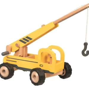 Goki Véhicules Et Garages>Grue Mobile en Bois pour Enfant