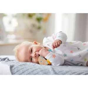 Haba Premiers Jeux D'éveil Et Accessoires Bébé>Hochet en Bois Bébé - Come un poisson dans l'eau