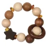 Heimess Premiers Jeux D'éveil Et Accessoires Bébé>Hochet souple (bois, ambre) Protection naturelle Bébé