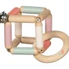 Heimess Premiers Jeux D'éveil Et Accessoires Bébé>Hochet Souple Cubique (Bois) pour Bébé Fraterculini