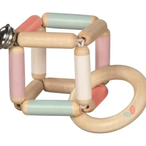 Heimess Premiers Jeux D'éveil Et Accessoires Bébé>Hochet Souple Cubique (Bois) pour Bébé Fraterculini