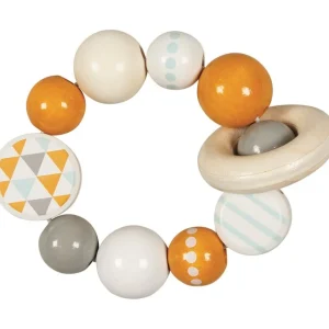 Heimess Premiers Jeux D'éveil Et Accessoires Bébé>Hochet souple en bois pour enfant - Scandinave