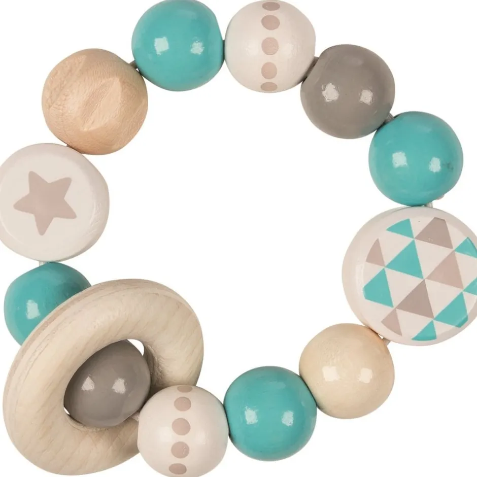 hochet_souple_en_bois_pou_0-5.webp Heimess Premiers Jeux D'éveil Et Accessoires Bébé>Hochet souple en bois pour bébé Nordique (éveil)