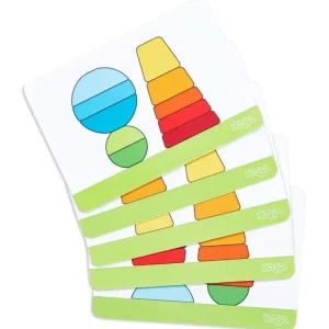 Haba Jouets À Empiler Et À Encastrer>Jeu à Empiler en Bois - Ronde des couleurs Enfant