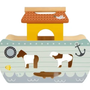 Small Foot Petits Univers | Jouets À Empiler Et À Encastrer>Jeu à Encastrer en Bois - Ma Petite Arche de Noé