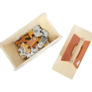 Small Foot Petits Univers | Jouets À Empiler Et À Encastrer>Jeu à Encastrer en Bois - Ma Petite Arche de Noé