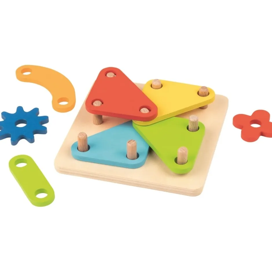 jeu_dagencement_en_bois___5.webp Goki Couleurs Et Formes>Jeu d'Agencement en Bois - Formes, Couleurs et Engrenages