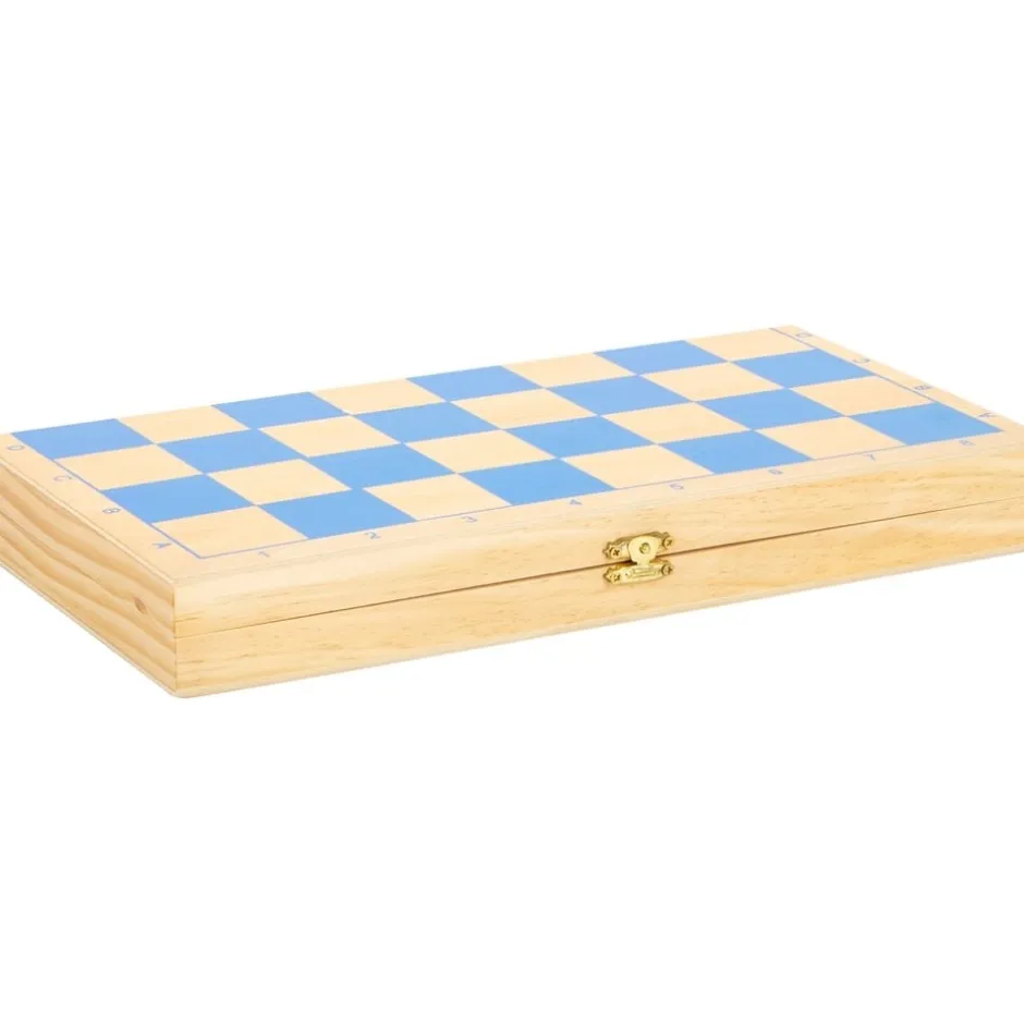jeu_dchecs_en_bois_pour_e_4.webp Small Foot Jeux De Stratégie Et De Réflexion>Jeu d'Échecs en Bois pour Enfant - Médiéval