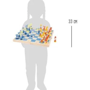 Small Foot Jeux De Stratégie Et De Réflexion>Jeu d'Échecs en Bois pour Enfant - Médiéval