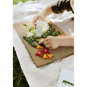 Small Foot Loisirs Créatifs>Jeu de Clous en Bois pour Enfant - Dragon