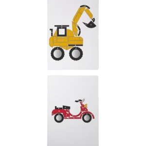 Small Foot Loisirs Créatifs>Jeu de Clous en Bois pour Enfant - Véhicules