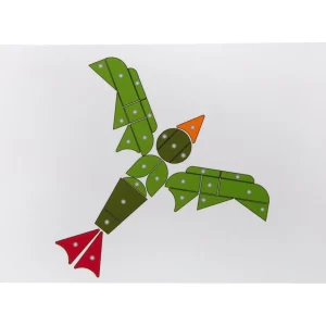 Small Foot Loisirs Créatifs>Jeu de Clous en Bois pour Enfant - Dragon