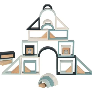 Goki Blocs, Briques Et Planchettes De Construction>Jeu de Construction en Bois Douceur Hivernale Enfant