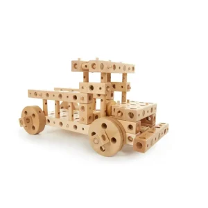 Jeux De Construction Mécanique>Jeu de construction en bois 179 pièces pour enfant