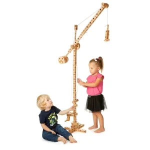 Jeux De Construction Mécanique>Jeu de construction en bois 179 pièces pour enfant