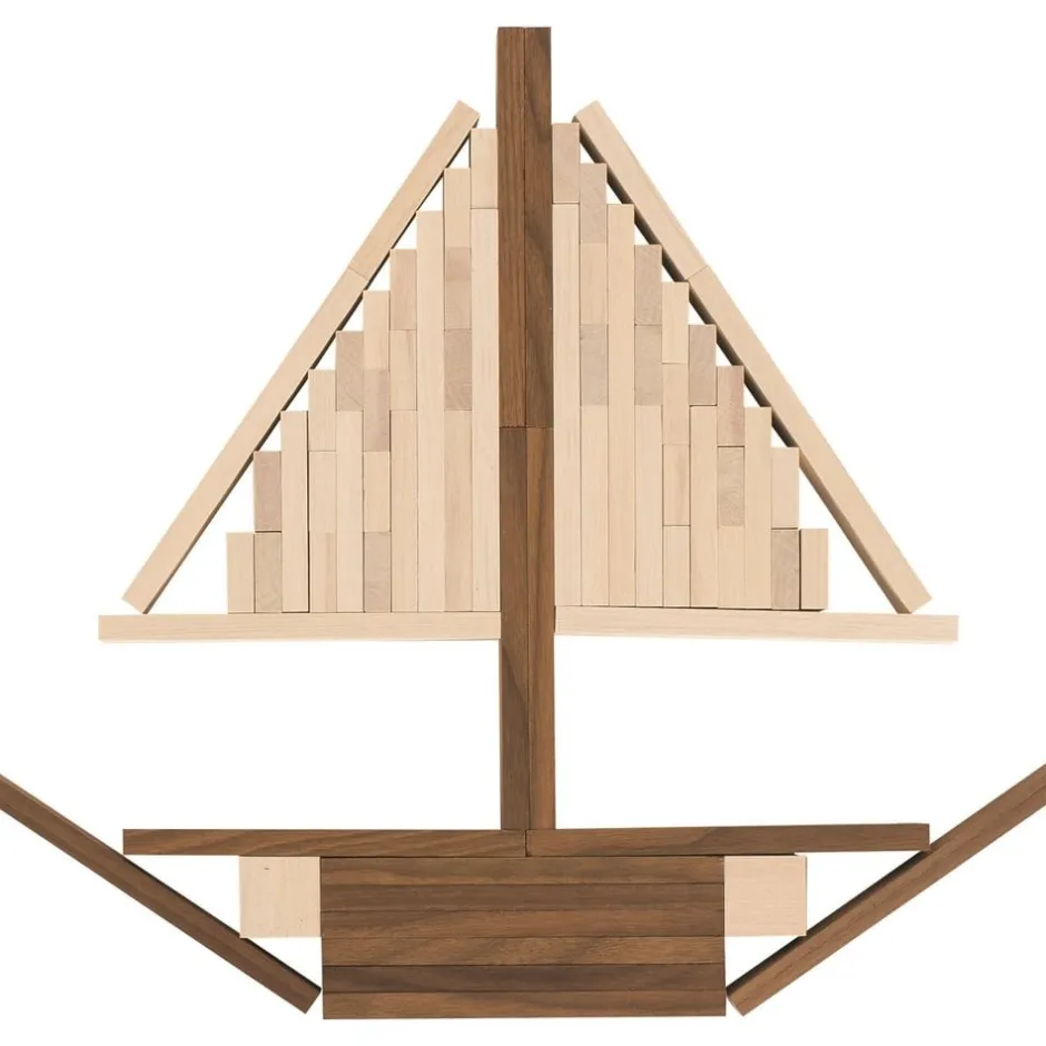 jeu_de_construction_en_bo_3.webp Goki Blocs, Briques Et Planchettes De Construction>Jeu de construction en bois - Couleurs naturelles