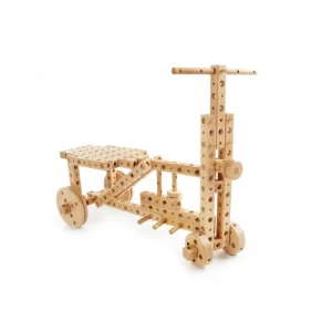 Jeux De Construction Mécanique>Jeu de construction en bois 179 pièces pour enfant