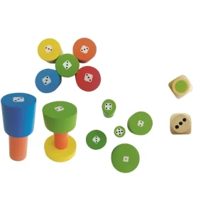 Beleduc Jeux D'adresse Et D'équilibre>Jeu de dextérité en bois Enfant Equilibre au défi