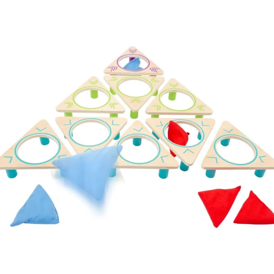 jeu_de_lancer_en_bois_pou_2.webp Small Foot Sport Et Activités D'extérieur>Jeu de Lancer en Bois pour Enfant Jeu de Précision