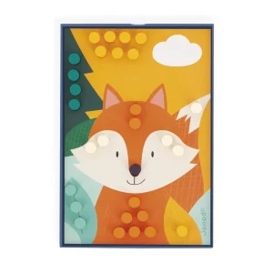 Janod Couleurs Et Formes>Jeu de Mosaïques en Bois Animaux pour Enfant