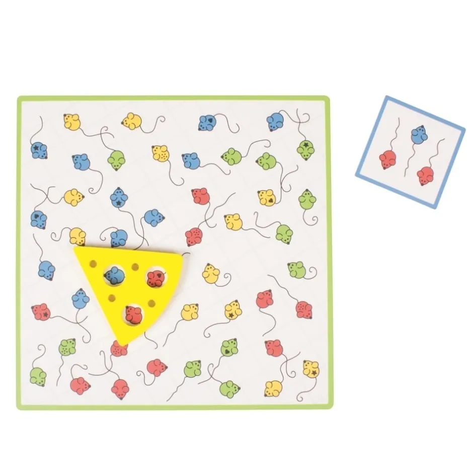 jeu_de_socit_en_bois__la__3.webp Beleduc Jeux De Mémoire Et D'association>Jeu de société en bois - La chasse aux souris