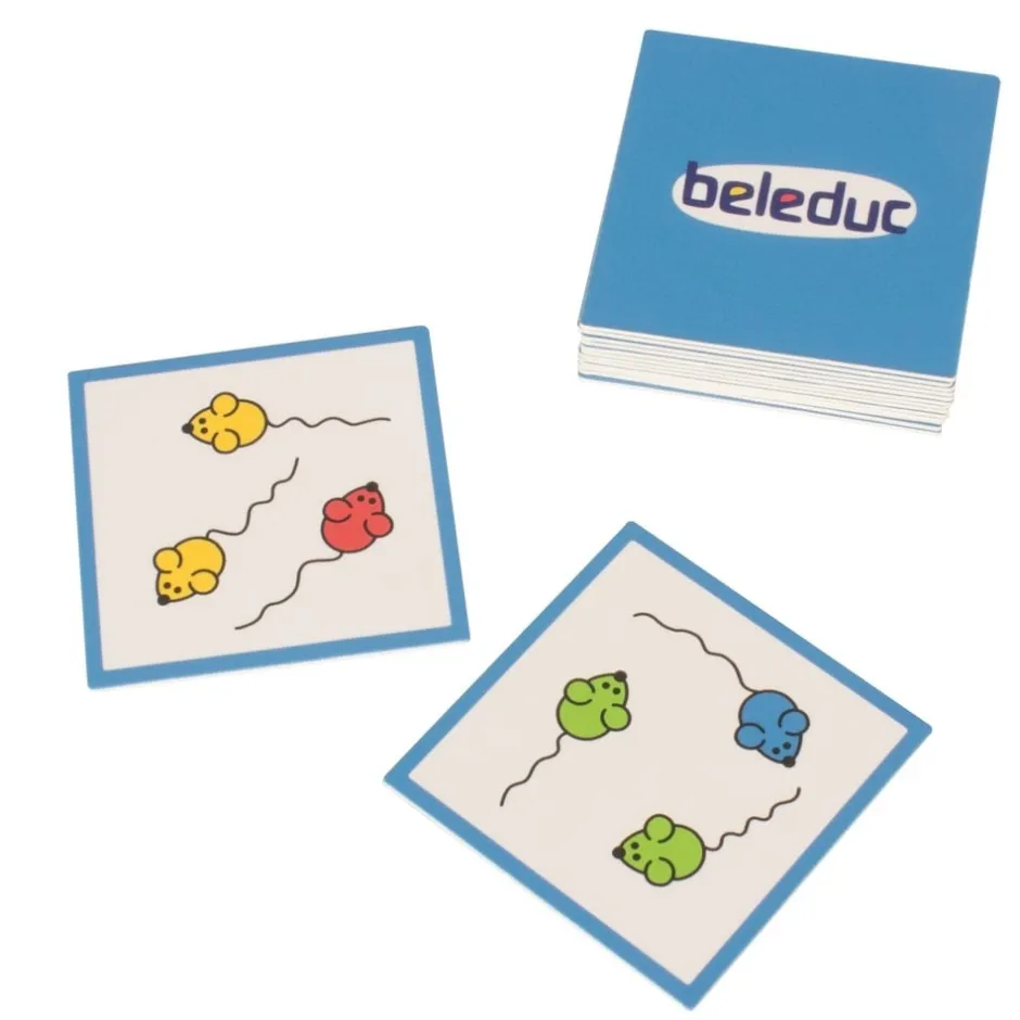 jeu_de_socit_en_bois__la__4.webp Beleduc Jeux De Mémoire Et D'association>Jeu de société en bois - La chasse aux souris
