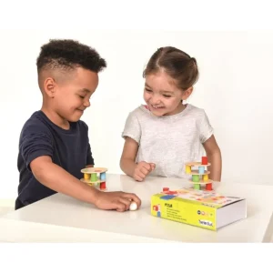 Beleduc Jeux D'adresse Et D'équilibre>Jeu de société en bois pour enfant - Tour de Pise