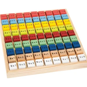 Small Foot Chiffres Et Calcul>Jeu de table de multiplication en bois - Jeux éducatifs