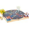 Small Foot Jeux De Plateau>Jeu des Petits Chevaux de l'Espace en Bois pour Enfant