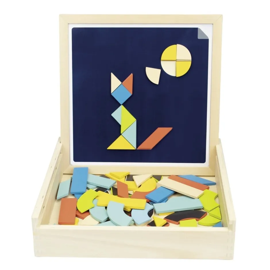 jeu_ducatif_en_bois_pour__3.webp Beleduc Couleurs Et Formes>Jeu Éducatif en Bois pour Enfant - Art Magnétique