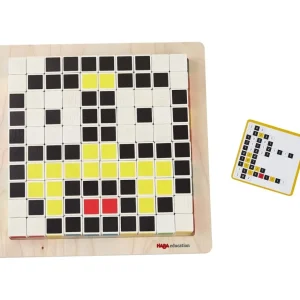 Haba Logique Et Raisonnement>Jeu Initiation au Codage (Bois) Manipulation des Pixels