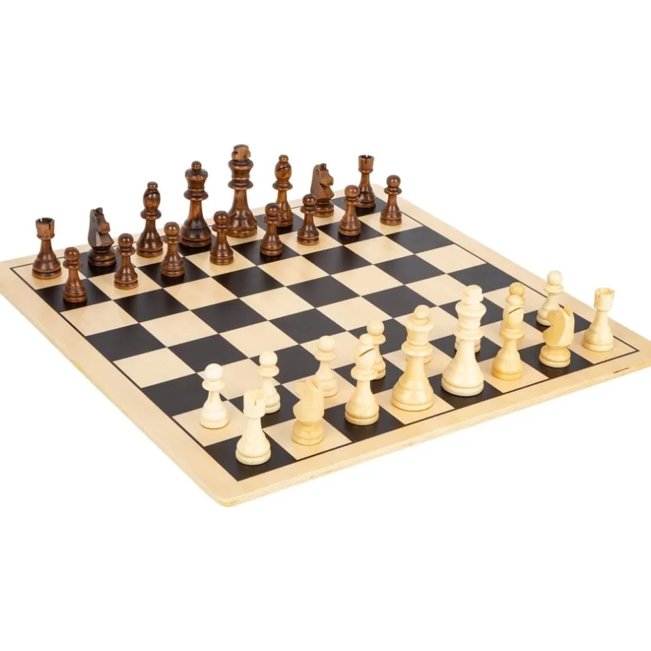 jeux_dchecs_et_de_dames_x_0.webp Small Foot Jeux De Stratégie Et De Réflexion>Jeux d'échecs et de dames XXL en Bois pour Enfant