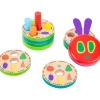 Small Foot Jouets À Empiler Et À Encastrer>Jouet à Empiler en Bois pour Bébé - Chenille