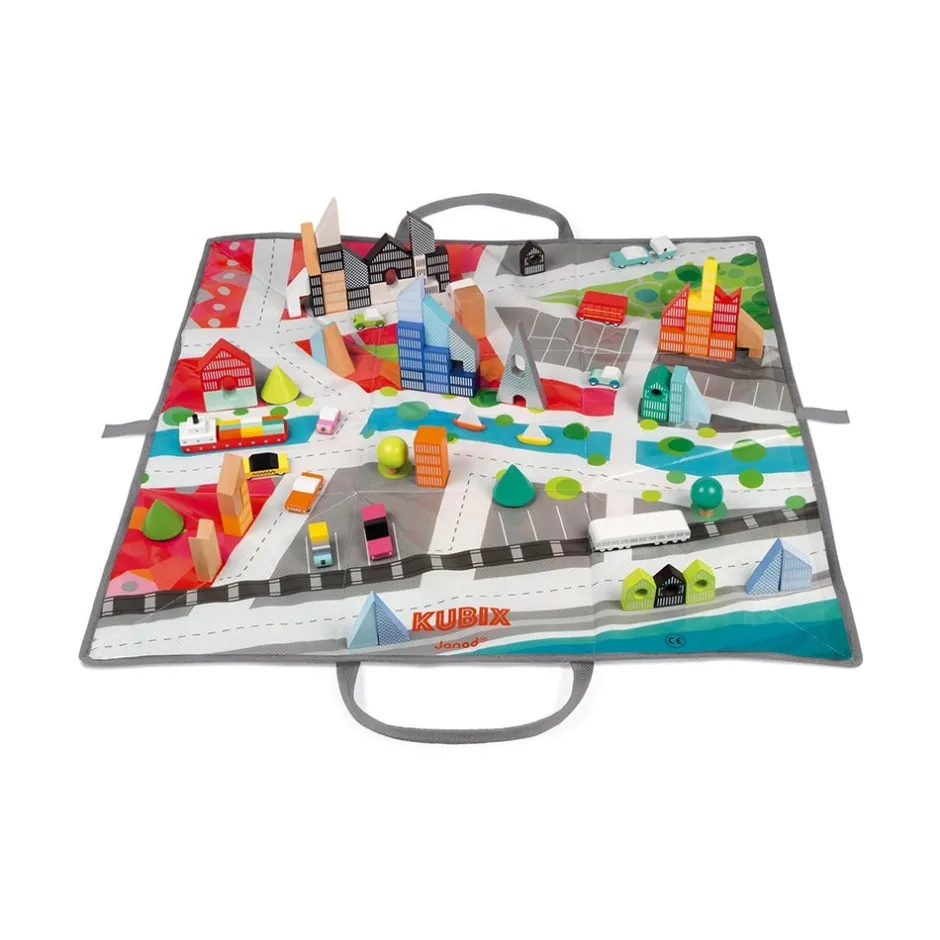 kubix__cubes_archi_de_con_0.webp Janod Blocs, Briques Et Planchettes De Construction>Kubix 70 cubes Archi de Construction pour Enfant