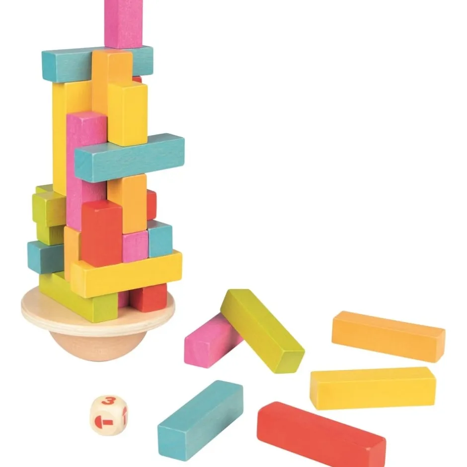 la_tour_en_quilibre_en_bo_0.webp Goki Jeux D'adresse Et D'équilibre>La tour en équilibre en bois - Jeu de dextérité