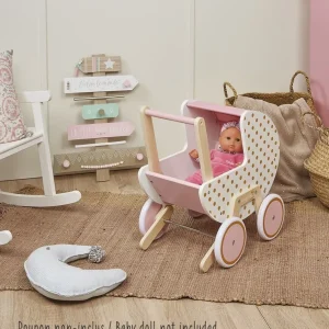 Janod Vie Quotidienne>Landau Candy Chic en Bois pour Enfant