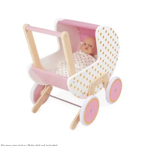 Janod Vie Quotidienne>Landau Candy Chic en Bois pour Enfant