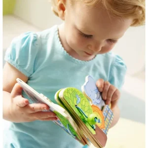 Haba Livres D'éveil>Livre d'Éveil en Bois pour Bébé Mon Premeir Safari