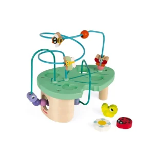 Janod Bouliers, Looping Et Tables Multi-activités>Looping Chenille & Cie en Bois pour Bébé