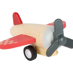 Small Foot Voitures Et Véhicules>Lot de 3 avions à friction en bois pour enfants