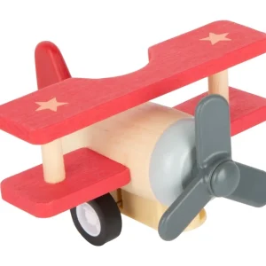 Small Foot Voitures Et Véhicules>Lot de 3 avions à friction en bois pour enfants