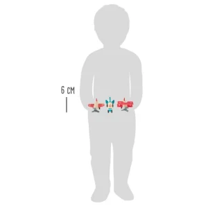 Small Foot Voitures Et Véhicules>Lot de 3 avions à friction en bois pour enfants