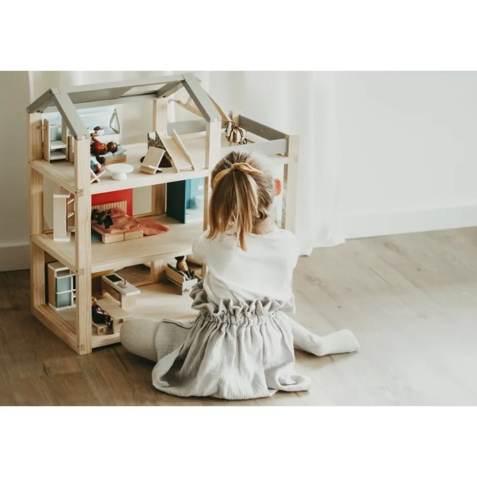 maison_de_poupe_en_bois_b_1.webp Small Foot Maisons De Poupées Et Accessoires>Maison de Poupée en Bois Beauté Naturelle