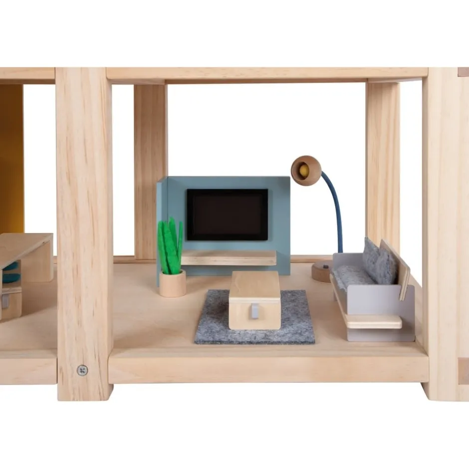 maison_de_poupe_en_bois_b_18.webp Small Foot Maisons De Poupées Et Accessoires>Maison de Poupée en Bois Beauté Naturelle