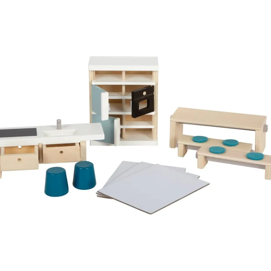 maison_de_poupe_en_bois_b_25.webp Small Foot Maisons De Poupées Et Accessoires>Maison de Poupée en Bois Beauté Naturelle