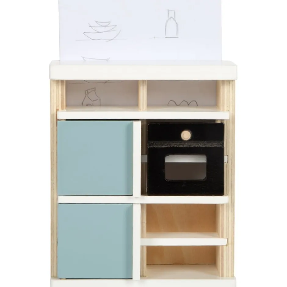 maison_de_poupe_en_bois_b_26.webp Small Foot Maisons De Poupées Et Accessoires>Maison de Poupée en Bois Beauté Naturelle