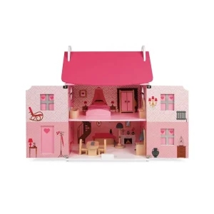 Janod Maisons De Poupées Et Accessoires>Maison de Poupée en Bois Mademoiselle pour Enfant