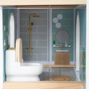 Small Foot Maisons De Poupées Et Accessoires>Maison de Poupée en Bois pour Enfant Duplex Urbain